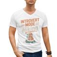 Introvert Mode Hiking Activated Hiker Men's V-Neck T-Shirt Introvert Mode Hiking Activated Hiker Men's V-Neck T-Shirt