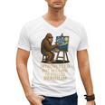 Introverted But Willing To Discuss Nephilim Men's V-Neck T-Shirt Introverted But Willing To Discuss Nephilim Men's V-Neck T-Shirt