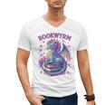 Just a Girl Who Loves Dragons And Books Men's V-Neck T-Shirt