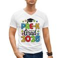 Kids Pre-K Grad 2025 Preschool Prek Graduation Men's V-Neck T-Shirt
