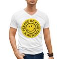 Be Kind Rewind Shirt Retro Nostalgia Sticker 80s 90s Tee Premium Tri-Blend Men's V-Neck T-Shirt