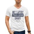 Law School Graduation Him Her Lucky Bar Exam Men's V-Neck T-Shirt