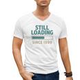 Still Loading Since 1999 Retro Tech Nostalgia Premium Tri-Blend Men's V-Neck T-Shirt