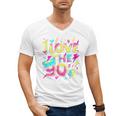 I Love The 90'S 90s Retro Nostalgia Premium Tri-Blend Men's V-Neck T-Shirt