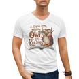 If You Need Me Owl Be Reading Book Lover Students Men's V-Neck T-Shirt