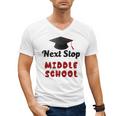 Next Stop Middle School Graduation Men's V-Neck T-Shirt