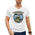 No Working Fishing Hours Introvert Lifestyle Antisocial Men's V-Neck T-Shirt