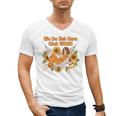 We Do Not Care Club WDNC Reading Book Boho Floral Men's V-Neck T-Shirt