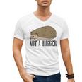 Not A Hugger Hedgehog Introvert Sarcasm Antisocial Men's V-Neck T-Shirt Not A Hugger Hedgehog Introvert Sarcasm Antisocial Men's V-Neck T-Shirt