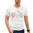 One Silly Goose Dad 1st First Birthday Family Matching Party Men's V-Neck T-Shirt