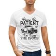 Be Patient With Me I'm From The 1900s Cool Vintage Car Lover Men's V-Neck T-Shirt
