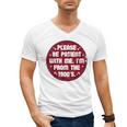 Patient I'm From The 1900s Fathers Day Please Be Men's V-Neck T-Shirt Patient I'm From The 1900s Fathers Day Please Be Men's V-Neck T-Shirt
