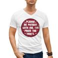Patient I'm From The 1900s Fathers Day Please Be Premium Men's V-Neck T-Shirt