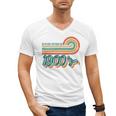 BE PATIENT I'M FROM THE 1900s RETRO SUNSET VINTAGE 90s Men's V-Neck T-Shirt BE PATIENT I'M FROM THE 1900s RETRO SUNSET VINTAGE 90s Men's V-Neck T-Shirt