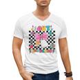 Peace Out 2nd Grade Graduation Last Day School Second Grade Men's V-Neck T-Shirt