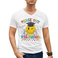 Peace Out Preschool Graduation Last Day Teachers Boys Girls Men's V-Neck T-Shirt