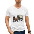 Please Be Patient I'm From The 1900s Amish Wagon & Vintage Premium Men's V-Neck T-Shirt