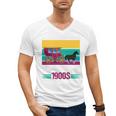 Please Be Patient With Me I'm From The 1900s Cool Dad Premium Men's V-Neck T-Shirt