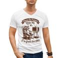 Please Be Patient With Me I'm From The 1900s Raccoon Vintage Men's V-Neck T-Shirt