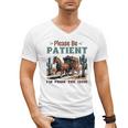 Please Be Patient I'm From The 1900s Stagecoach Western Vint Premium Tri-Blend Men's V-Neck T-Shirt
