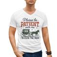 Please Be Patient I'm From The 1900s Throwback Men's V-Neck T-Shirt Please Be Patient I'm From The 1900s Throwback Men's V-Neck T-Shirt