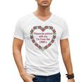 Please Be Patient With Me I'm From The 1900S Vintage Floral Premium Tri-Blend Men's V-Neck T-Shirt Please Be Patient With Me I'm From The 1900S Vintage Floral Premium Tri-Blend Men's V-Neck T-Shirt