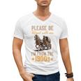 Please Be Patient With Mee I'm From The 1900s Minimalist Premium Men's V-Neck T-Shirt Please Be Patient With Mee I'm From The 1900s Minimalist Premium Men's V-Neck T-Shirt