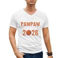 Proud PAW PAW Of 2026 Senior Basketball Student Graduation Men's V-Neck T-Shirt