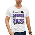 Proud Son Of a Class Of 2026 Graduate For Graduation Men's V-Neck T-Shirt