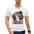 Queen Masters Degree Graduation Social Work MSW MPH Men's V-Neck T-Shirt