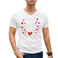 Read Your Heart Out Valentine Book Lover Reading Teacher Men's V-Neck T-Shirt Read Your Heart Out Valentine Book Lover Reading Teacher Men's V-Neck T-Shirt