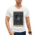 The Reader Tarot Card Mystic Dragon Book Magic Men's V-Neck T-Shirt