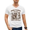 Reading Book Lover Made To Read Books Forces To Read Emails Men's V-Neck T-Shirt