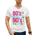 Retro 1980s 80's Baby 1990s 90's Made Me Nostalgia Vibes Premium Tri-Blend Men's V-Neck T-Shirt