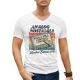 Retro Cassette Case 70s Vintage Music Analog Nostalgia Men's V-Neck T-Shirt