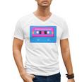 Retro Cassette Tape Tee 90s Nostalgia Aesthetic Men's V-Neck T-Shirt Retro Cassette Tape Tee 90s Nostalgia Aesthetic Men's V-Neck T-Shirt