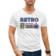 Retro Gaming Nostalgia Tee Perfect For 90s Lovers Men's V-Neck T-Shirt