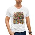 Retro Nostalgia Era Disco Groovy 80s 90s Vintage Aesthetic Men's V-Neck T-Shirt Retro Nostalgia Era Disco Groovy 80s 90s Vintage Aesthetic Men's V-Neck T-Shirt