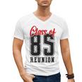 Reunion 1985 Matching Graduation High School Class Of 1985 Men's V-Neck T-Shirt