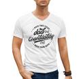 Saying Grandpa I Have Two Titles Dad & Granddaddy Men's V-Neck T-Shirt