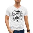 That Says Senior Vibes Graduation Diploma School Spirit Men's V-Neck T-Shirt