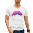 Secretly Bisexual Bi Introvert Bi Pride Antisocial LGBTQ Raglan Baseball Tee Men's V-Neck T-Shirt Secretly Bisexual Bi Introvert Bi Pride Antisocial LGBTQ Raglan Baseball Tee Men's V-Neck T-Shirt