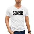 SEN19R Senior 2019 High School Graduation Party T-Shirt Men's V-Neck T-Shirt