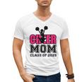 Senior Cheerleader Mom Cheer Class Of 2025 Graduation Women Men's V-Neck T-Shirt