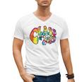 Senior Class Of 2019 Boho Tie Dye Graduation Men's V-Neck T-Shirt
