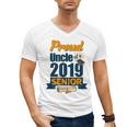 Senior Class Of 2019 Tshirt Graduation School Students Uncle Men's V-Neck T-Shirt