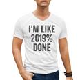Senior Class 2019 Shirt High School College Graduation Men's V-Neck T-Shirt