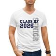 Senior Class Of 2026 Graduation Year High School & College Men's V-Neck T-Shirt