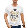 She Believed She Could So She Did Graduation Shirt Men's V-Neck T-Shirt