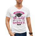 She Believed She Could So She Mastered It Graduation Men's V-Neck T-Shirt